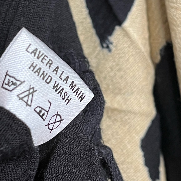 Navy Sarong Beach Cover-Up - Picture 3 of 7